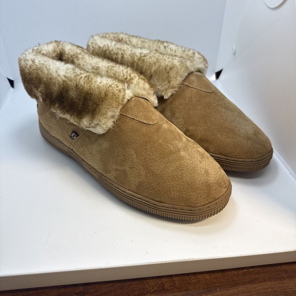 Lamo Doubleface Sheepskin Booties Size 10 NWOT